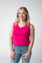 Load image into Gallery viewer, Noelle Tank - Hot Pink