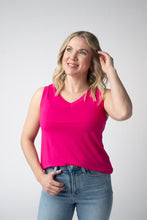 Load image into Gallery viewer, Noelle Tank - Hot Pink