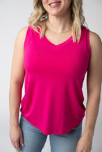 Load image into Gallery viewer, Noelle Tank - Hot Pink