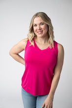 Load image into Gallery viewer, Noelle Tank - Hot Pink