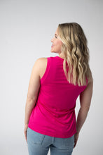 Load image into Gallery viewer, Noelle Tank - Hot Pink