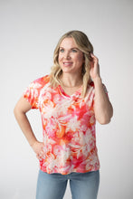Load image into Gallery viewer, Raelynn V-Neck Top - Sunset Tropical Floral