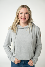 Load image into Gallery viewer, Hailey Hoodie - Light Grey