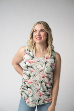 Load image into Gallery viewer, Noelle Tank - Flamingos