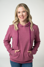 Load image into Gallery viewer, Hailey Hoodie - Raspberry