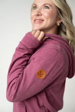 Load image into Gallery viewer, Hailey Hoodie - Raspberry