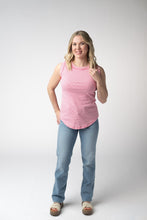 Load image into Gallery viewer, Morgan Micro Striped Tank - Pink