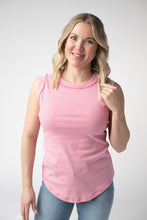 Load image into Gallery viewer, Morgan Micro Striped Tank - Pink