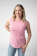 Load image into Gallery viewer, Morgan Micro Striped Tank - Pink