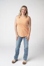 Load image into Gallery viewer, Morgan Micro Striped Tank - Orange