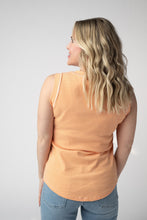 Load image into Gallery viewer, Morgan Micro Striped Tank - Orange