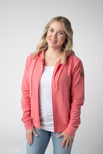 Load image into Gallery viewer, Fullzip Hoodie - Sunkissed Coral