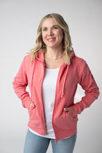 Load image into Gallery viewer, Fullzip Hoodie - Sunkissed Coral