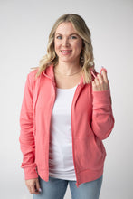 Load image into Gallery viewer, Fullzip Hoodie - Sunkissed Coral