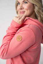 Load image into Gallery viewer, Fullzip Hoodie - Sunkissed Coral