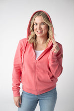 Load image into Gallery viewer, Fullzip Hoodie - Sunkissed Coral