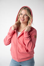 Load image into Gallery viewer, Fullzip Hoodie - Sunkissed Coral