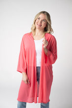 Load image into Gallery viewer, Ellie Cover-Up Kimono - Sunkissed Coral