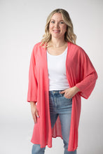 Load image into Gallery viewer, Ellie Cover-Up Kimono - Sunkissed Coral