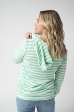 Load image into Gallery viewer, Amelia Striped Hoodie - Green