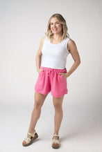 Load image into Gallery viewer, Weslie Waffle Shorts - Pink