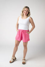 Load image into Gallery viewer, Weslie Waffle Shorts - Pink