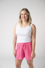 Load image into Gallery viewer, Weslie Waffle Shorts - Pink