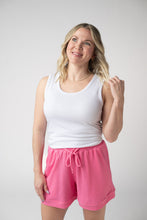 Load image into Gallery viewer, Weslie Waffle Shorts - Pink
