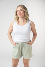 Load image into Gallery viewer, Candice Crinkle Shorts - Light Green