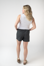 Load image into Gallery viewer, Candice Crinkle Shorts - Charcoal