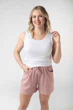 Load image into Gallery viewer, Candice Crinkle Shorts - Dusty Rose