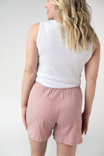 Load image into Gallery viewer, Candice Crinkle Shorts - Dusty Rose