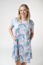 Load image into Gallery viewer, Alicia Dress - Tropical Leaf