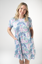 Load image into Gallery viewer, Alicia Dress - Tropical Leaf