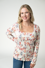 Load image into Gallery viewer, Alyssa Long Sleeve Top - Autumn Watercolor