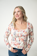 Load image into Gallery viewer, Alyssa Long Sleeve Top - Autumn Watercolor
