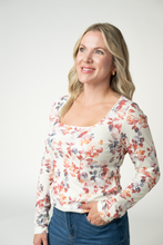 Load image into Gallery viewer, Alyssa Long Sleeve Top - Autumn Watercolor
