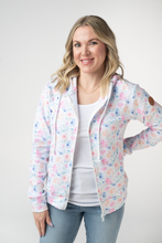 Load image into Gallery viewer, Fullzip Hoodie - Petal Gardens