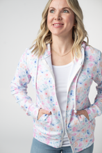 Load image into Gallery viewer, Fullzip Hoodie - Petal Gardens
