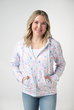 Load image into Gallery viewer, Fullzip Hoodie - Petal Gardens