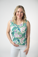 Load image into Gallery viewer, Noelle Tank - Tropical Leaf