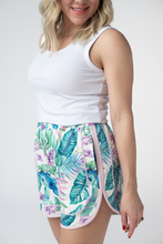 Load image into Gallery viewer, Dolphin Shorts - Tropical Leaf