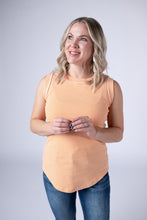 Load image into Gallery viewer, Morgan Micro Striped Tank - Orange