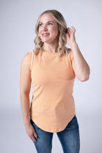 Load image into Gallery viewer, Morgan Micro Striped Tank - Orange