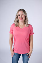 Load image into Gallery viewer, Sophie Tee - Sun Kissed Coral