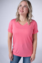 Load image into Gallery viewer, Sophie Tee - Sun Kissed Coral