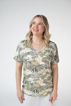 Load image into Gallery viewer, Chloe Cozy Top - Pineapple Leaf