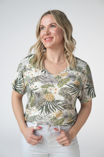 Load image into Gallery viewer, Chloe Cozy Top - Pineapple Leaf