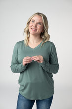 Load image into Gallery viewer, Larissa Long Sleeve - Dusty Jade