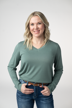 Load image into Gallery viewer, Larissa Long Sleeve - Dusty Jade